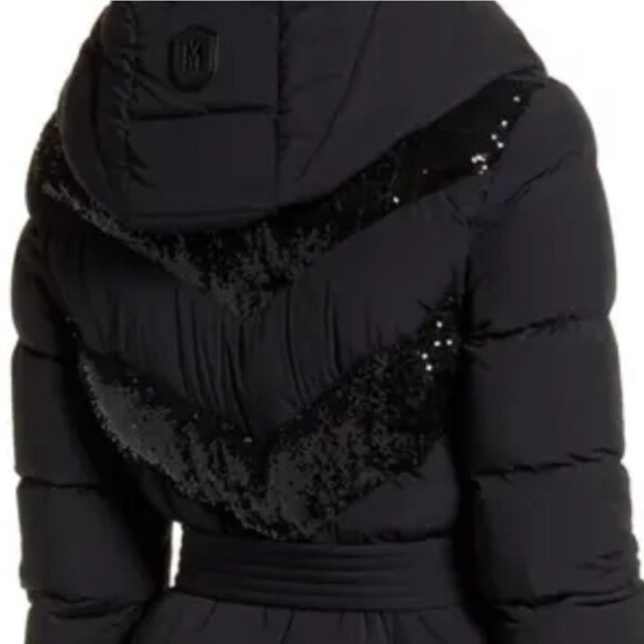 🔥🔥NWT Mackage Adina Down Long Winter Coat With Sequins! Gorgeous!! - Picture 13 of 16
